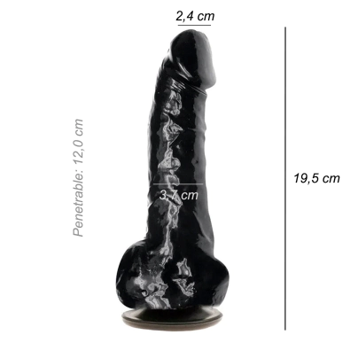 Dildo Consolador Emperador Ventosa