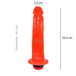 Dildo Consolador Geminis Vibrador