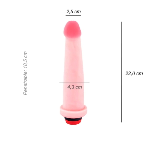 Dildo Consolador Geminis Cyber Skin Vibrador