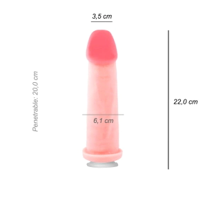 Dildo Consolador Magnific Cyber Skin Ventosa