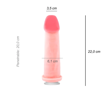 Dildo Consolador Magnific Cyber Skin Ventosa