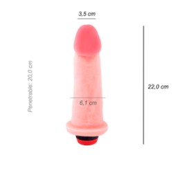Dildo Consolador Magnific Cyber Skin Vibrador