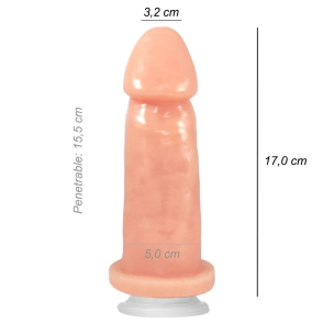 Dildo Consolador Majestic Ventosa