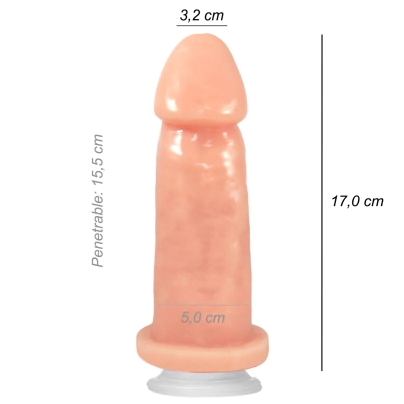 Dildo Consolador Majestic Ventosa