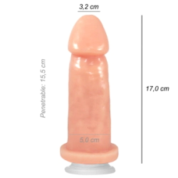 Dildo Consolador Majestic Ventosa