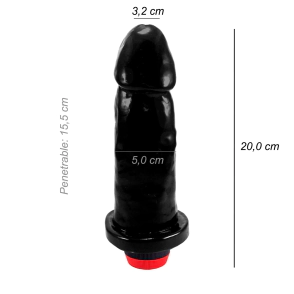 Dildo Consolador Majestic Vibrador