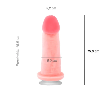 Dildo Consolador Majestic Cyber Skin Ventosa