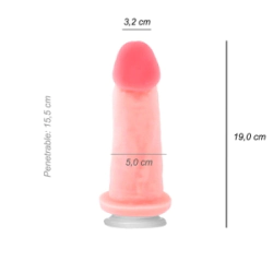 Dildo Consolador Majestic Cyber Skin Ventosa