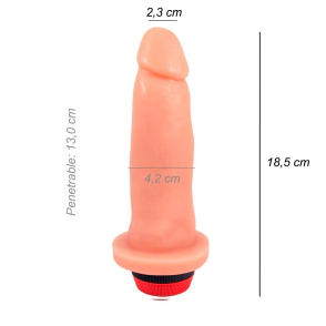 Dildo Consolador Normal Vibrador