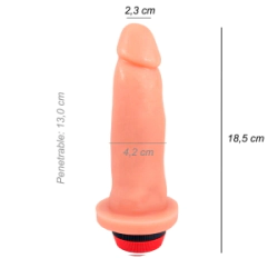 Dildo Consolador Normal Vibrador