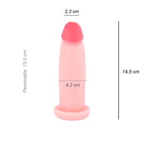Dildo Consolador Normal Cyber Skin