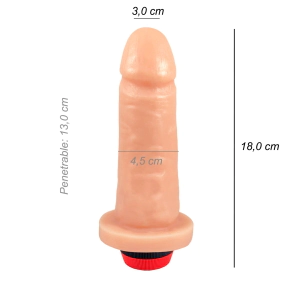 Dildo Consolador Normal New Vibrador