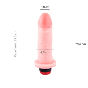 Dildo Consolador Normal New Cyber Skin Vibrador