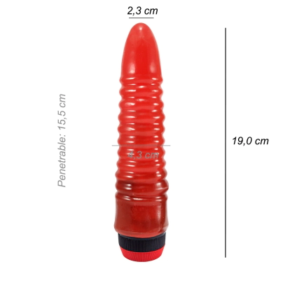 Dildo Consolador Saturno Vibrador