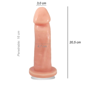 Dildo Consolador Super Ventosa