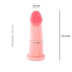 Dildo Consolador Super Cyber Skin Vertebrado
