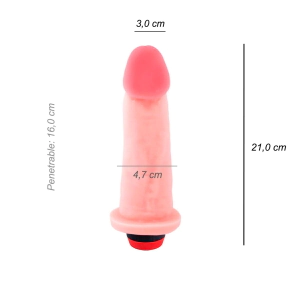 Dildo Consolador Super Cyber Skin Vibrador