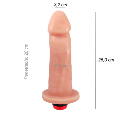 Dildo Consolador Super Plus Vibrador