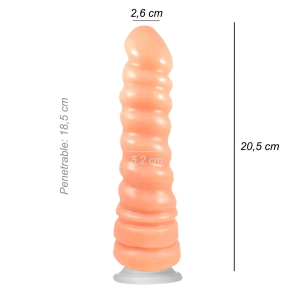 Dildo Consolador Tornado Ventosa