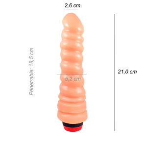 Dildo Consolador Tornado Vibrador