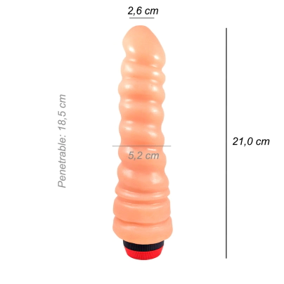 Dildo Consolador Tornado Vibrador