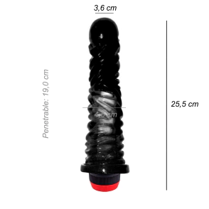 Dildo Consolador Twister Trama Vibrador