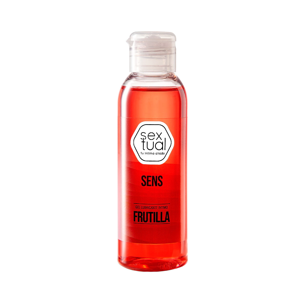 Gel Lubricante Saborizado Base Agua Sextual Frutilla