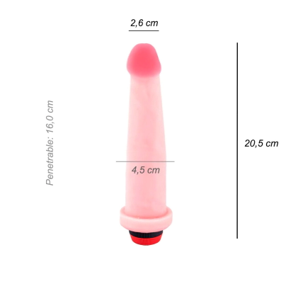 Dildo Consolador Vara Cyber Skin Vibrador