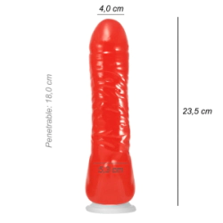 Dildo Consolador Panzer Ventosa