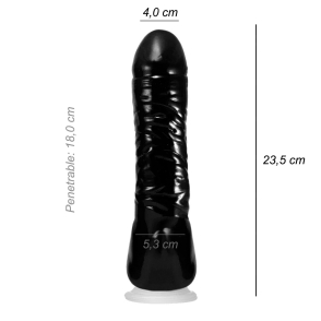Dildo Consolador Panzer Ventosa
