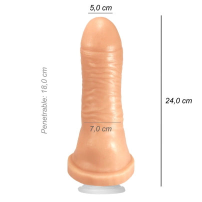 Dildo Consolador Kursk Ventosa