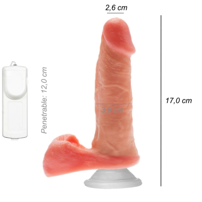 Dildo Consolador Realista Plumber Ventosa Vibrador