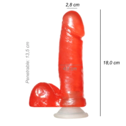 Dildo Consolador Realista John Ventosa