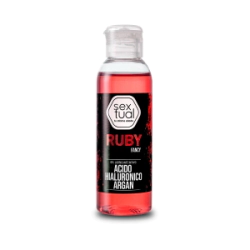 Gel Lubricante Antiage Base Agua Sextual Ruby Acido Hialuronico