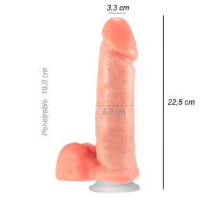 Dildo Consolador Realista Balerion Ventosa