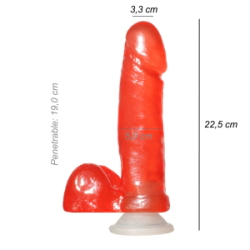 Dildo Consolador Realista Balerion Ventosa Vertebrado