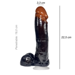 Dildo Consolador Realista Balerion Ventosa Vertebrado