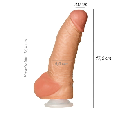 Dildo Consolador Realista Aiden Shaw Ventosa