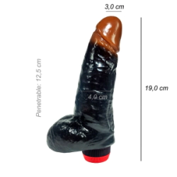 Dildo Consolador Realista Aiden Shaw Vibrador