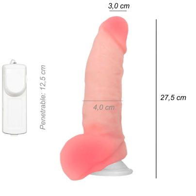 Dildo Consolador Realista Aiden Shaw Cyber Skin Ventosa Vibrador