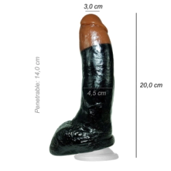 Dildo Consolador Realista Jeff Stryker Ventosa Vertebrado