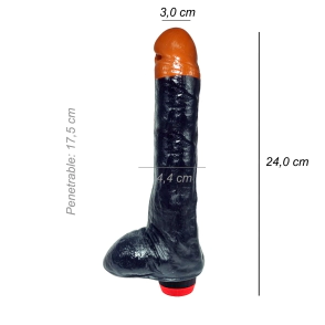 Dildo Consolador Realista Kevin Dean Vibrador