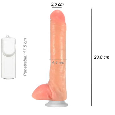 Dildo Consolador Realista Kevin Dean Chico Ventosa Vibrador