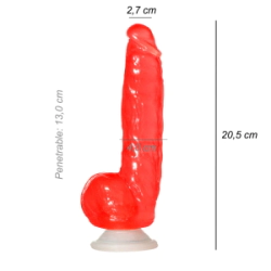Dildo Consolador Realista Sean Davis Ventosa Vertebrado