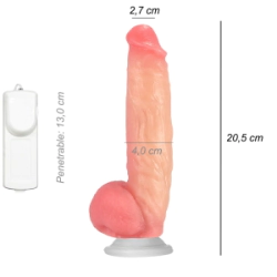 Dildo Consolador Realista Sean Davis Ventosa Vibrador