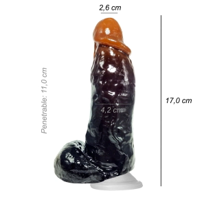 Dildo Consolador Realista Mini Kong Ventosa