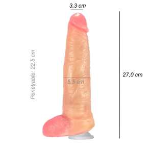 Dildo Consolador Realista Brad Stone Xl