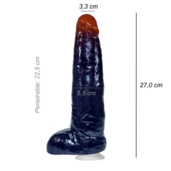 Dildo Consolador Realista Brad Stone Xl