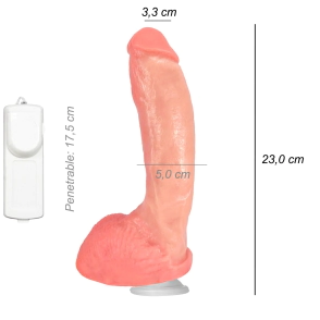 Dildo Consolador Realista Jeff Stryker Xl Ventosa Vibrador